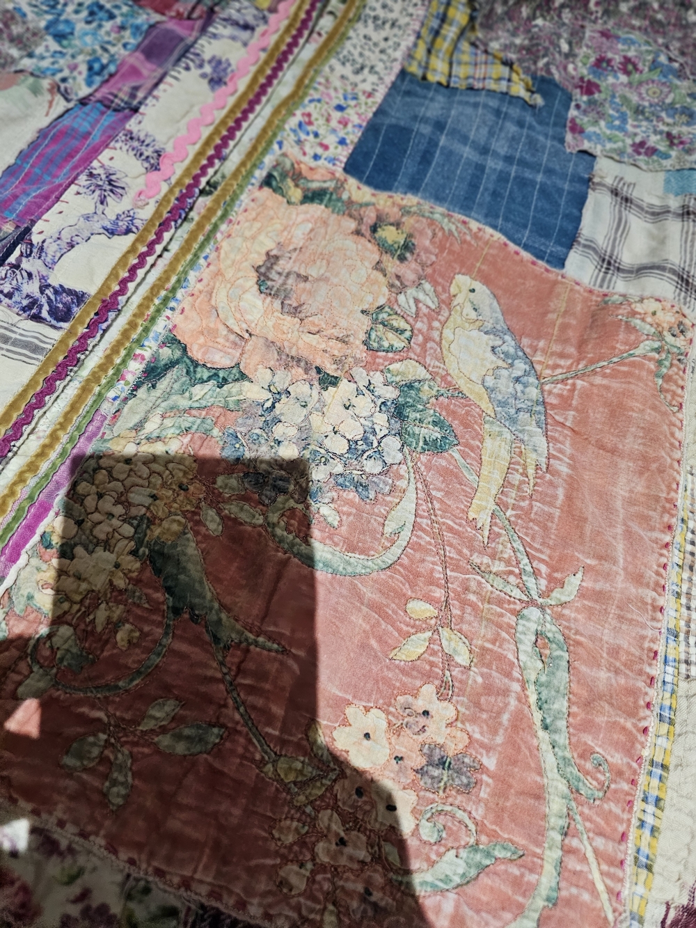 Magnolia Pearl Patchwork Dekker Kimono, REVERSIBLE - NWT - Picture 11 of 16